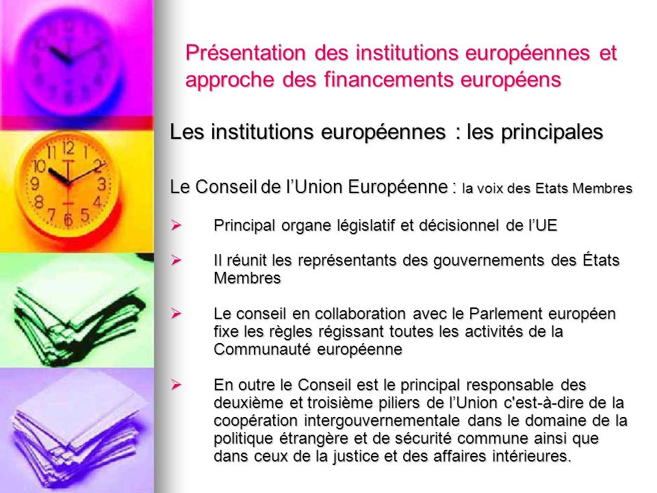 Lacc S Aux Financements Europ Ens Ppt T L Charger